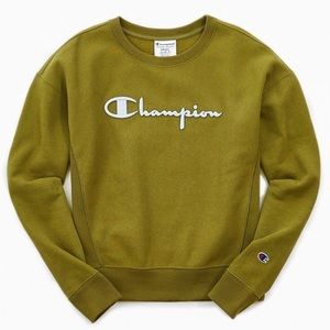 Champion OU Boyfriend Crew Neck Sweatshirt